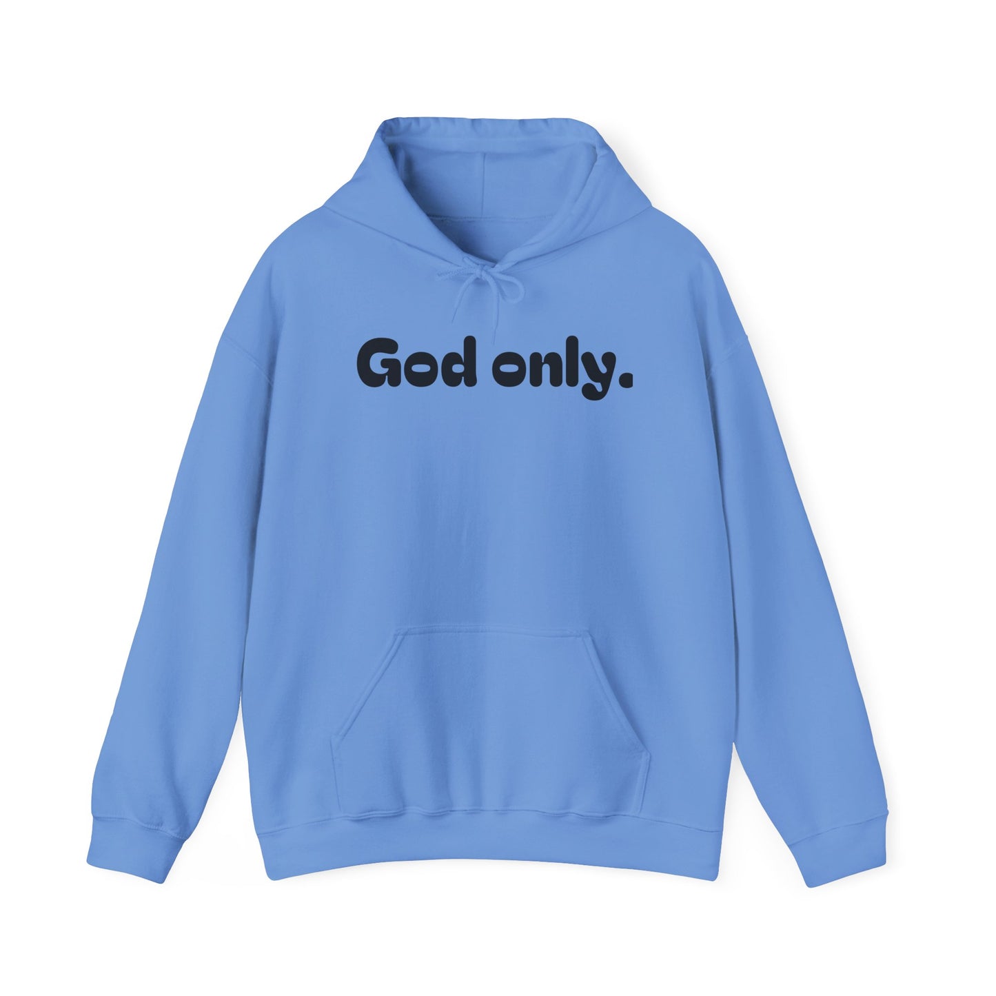 Unisex Heavy Blend™ Hooded Sweatshirt - 'God Only' Inspirational Hoodie