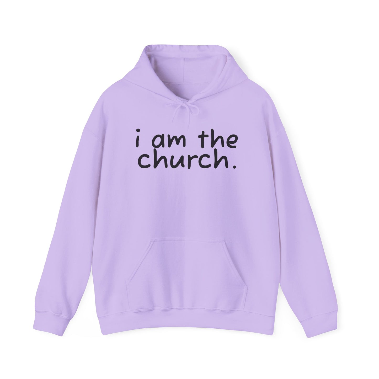 Unisex Heavy Blend™ Hoodie - 'I Am The Church' Inspirational Sweatshirt