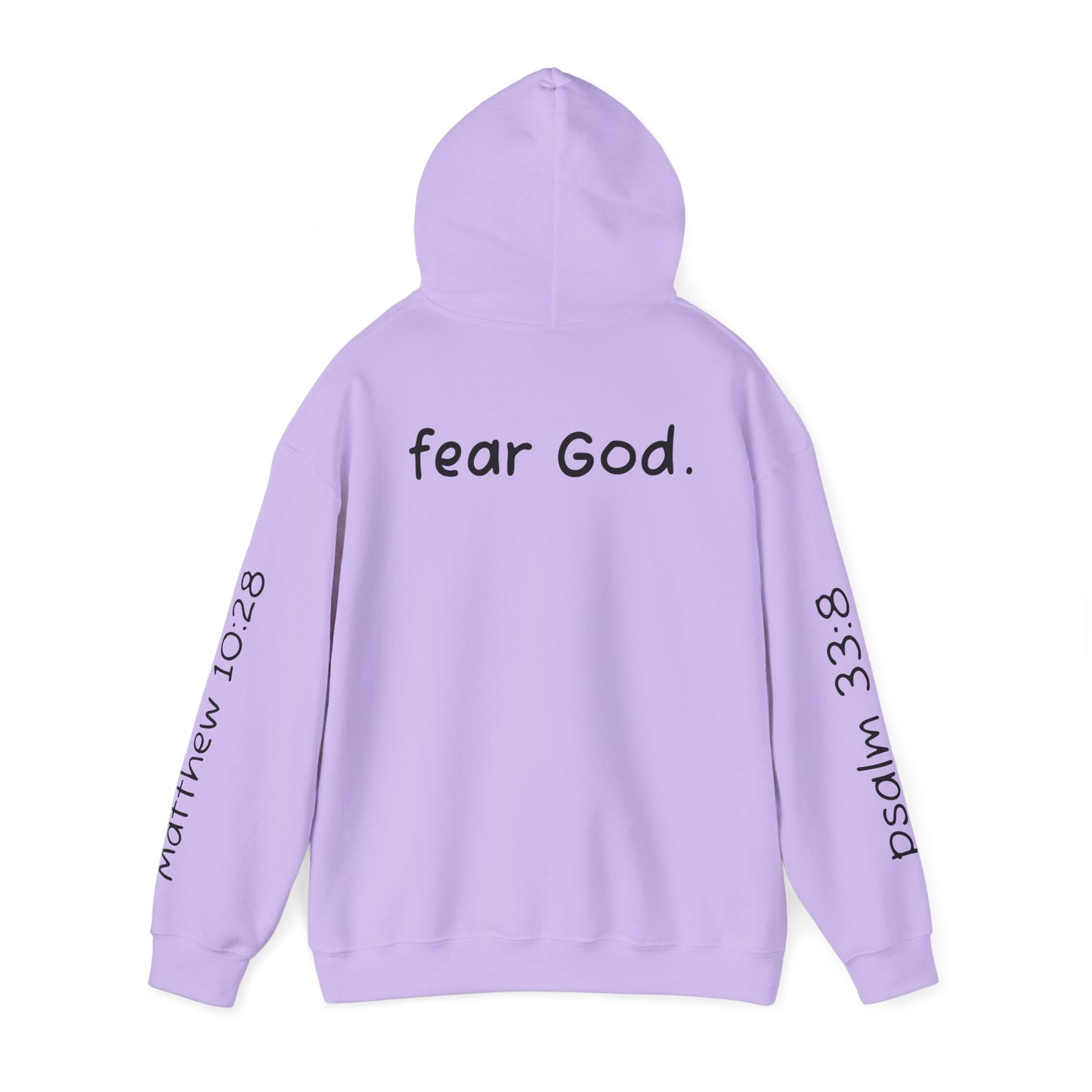 Faith-Inspired Unisex Hooded Sweatshirt with Scripture Quotes