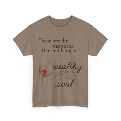 'Wealthy Soul' Inspirational Dandelion T-Shirt