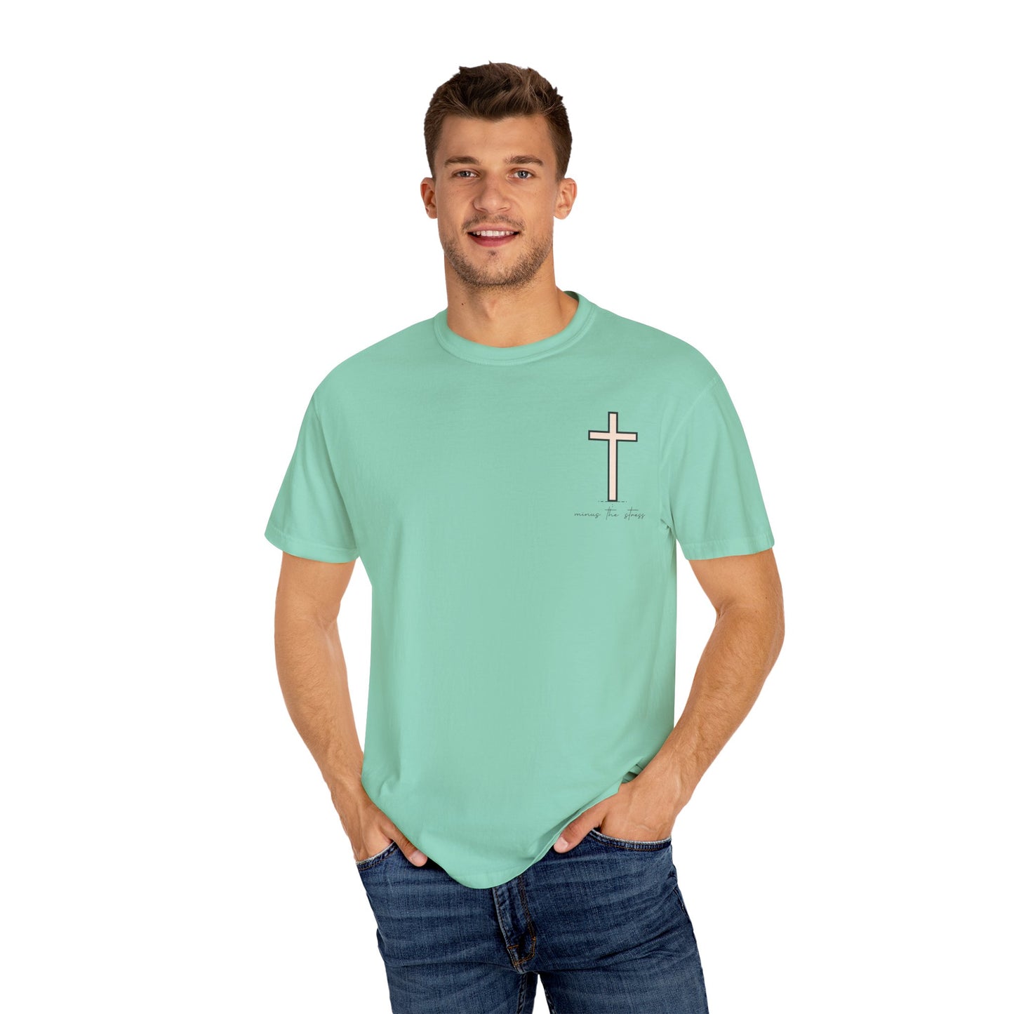 God Knows Best Flower T-Shirt - Inspirational Christian Graphic Tee