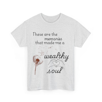 'Wealthy Soul' Inspirational Dandelion T-Shirt