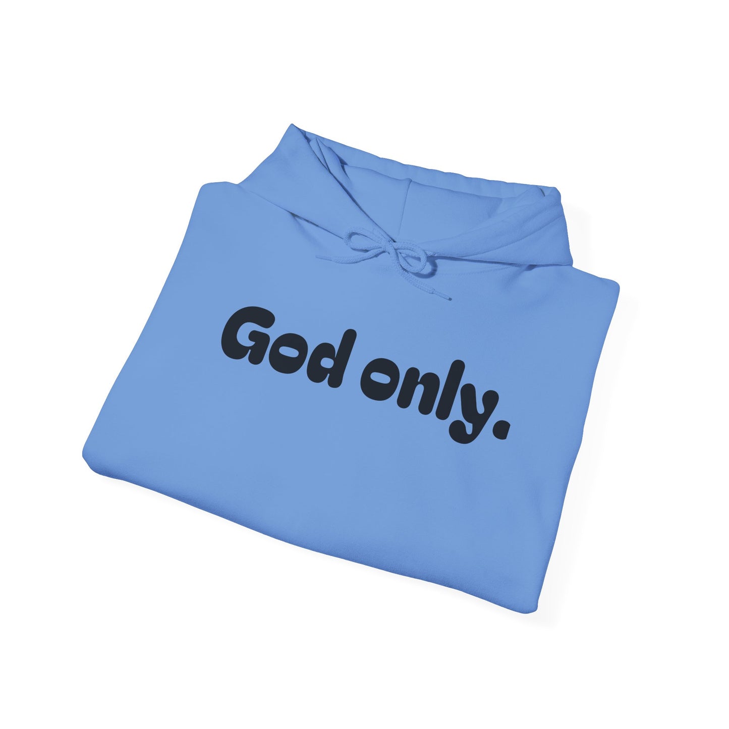 Unisex Heavy Blend™ Hooded Sweatshirt - 'God Only' Inspirational Hoodie