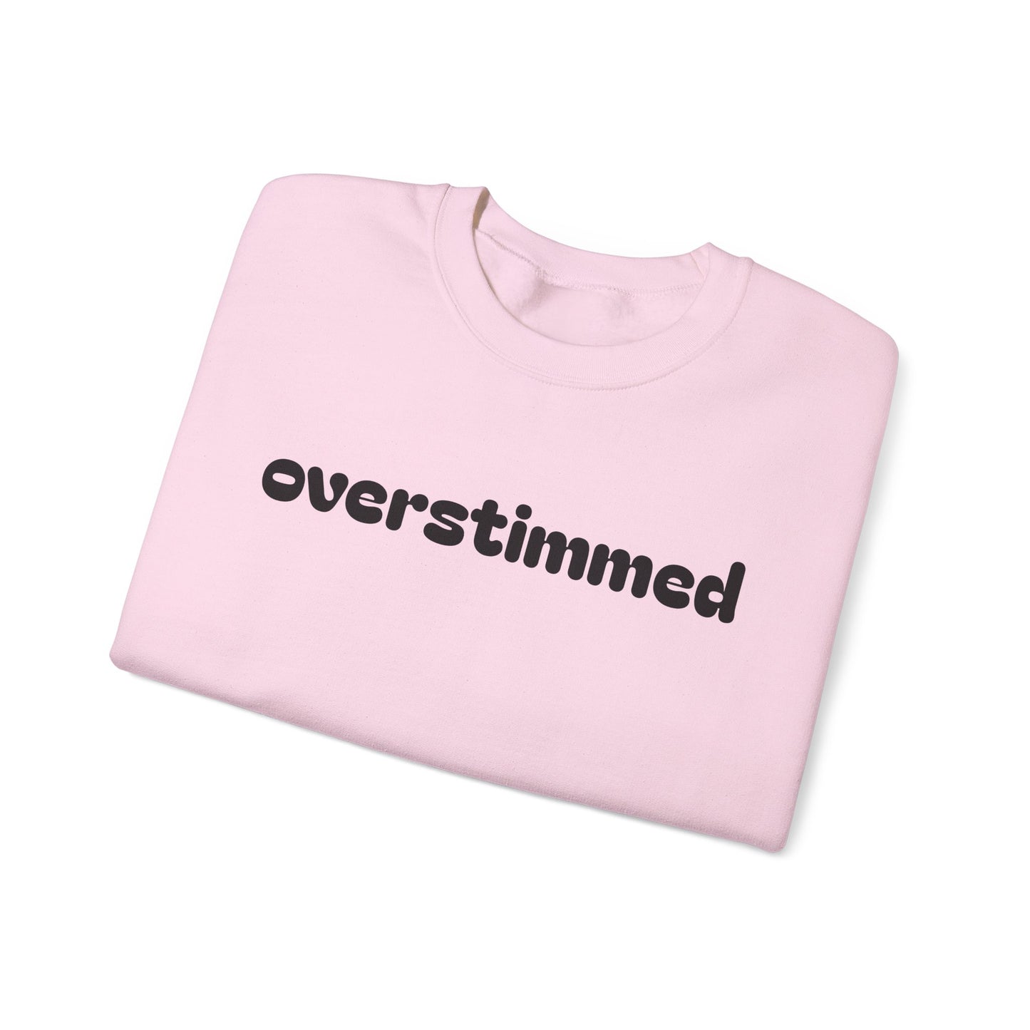 Overstimmed Crewneck Sweatshirt - Cozy Comfort for Everyday Wear