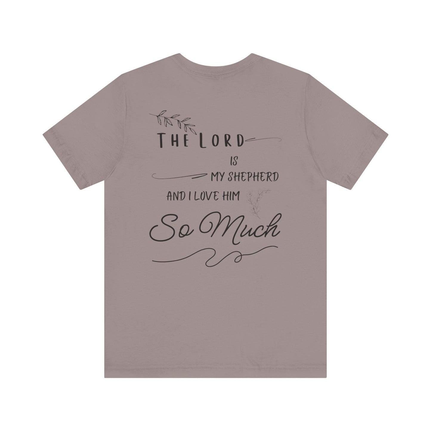 Jersey Tee - "The Lord is My Shepherd"