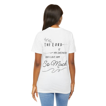 Jersey Tee - "The Lord is My Shepherd"