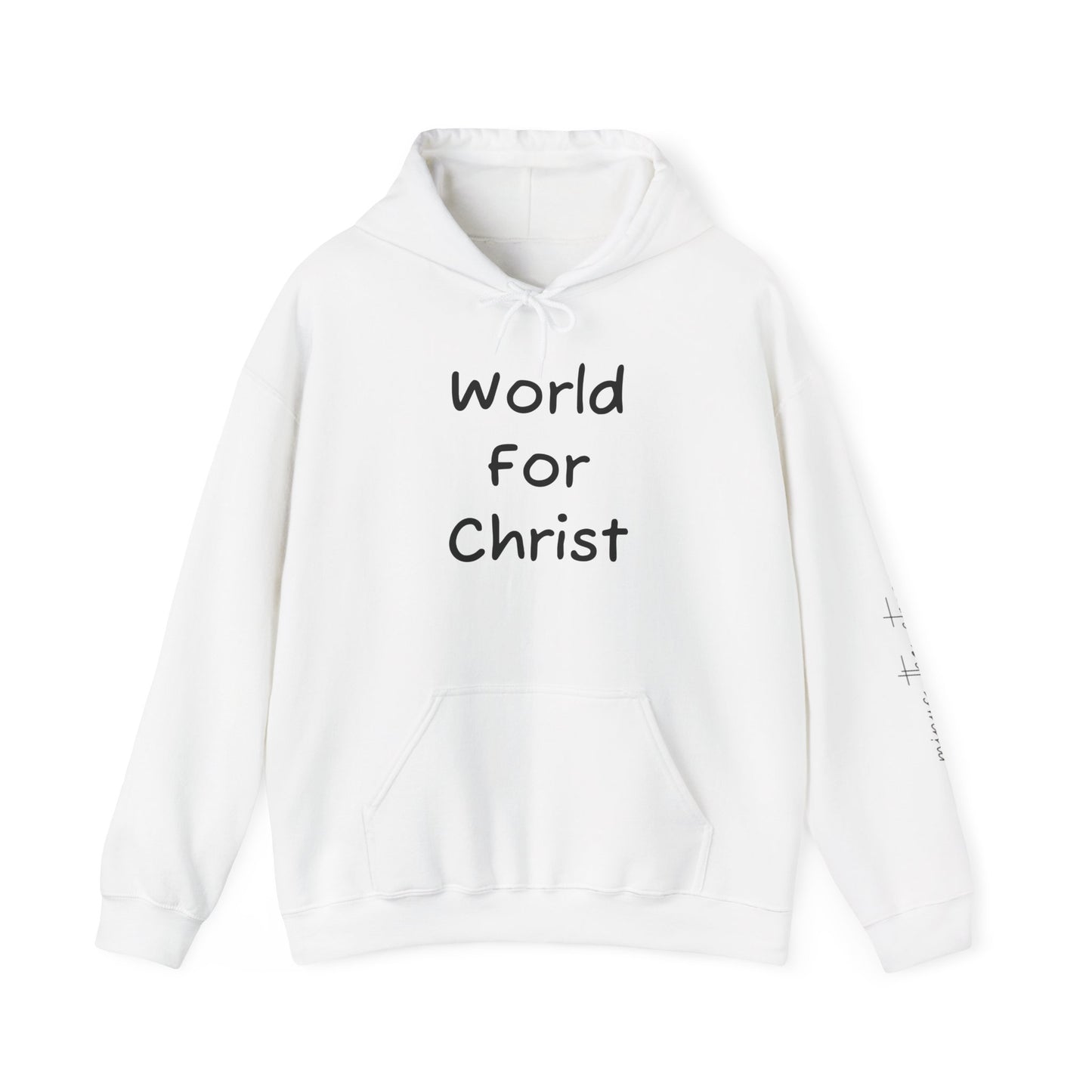 Heavy Blend™ Hoodie - World for Christ - Spread the Gospel Sweatshirt