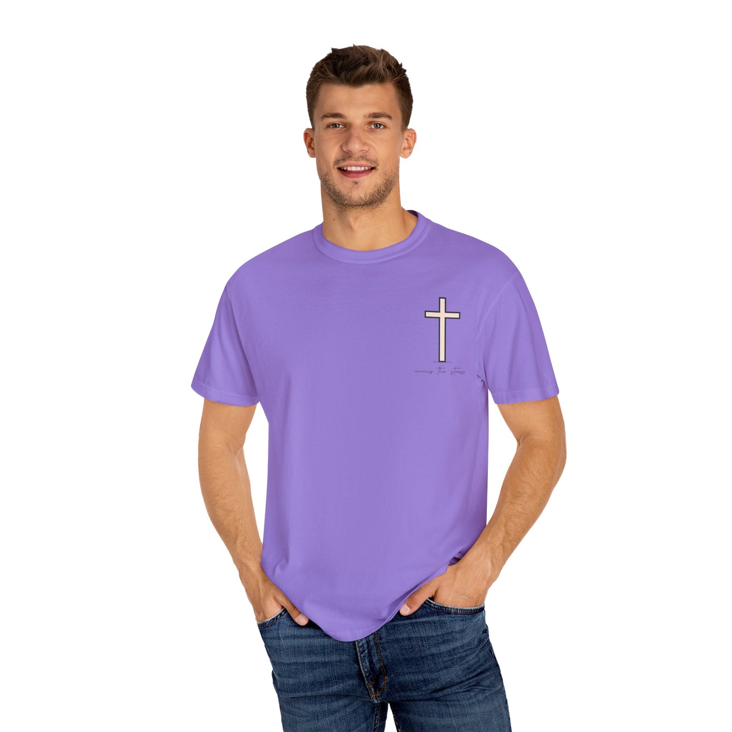 God Knows Best Flower T-Shirt - Inspirational Christian Graphic Tee