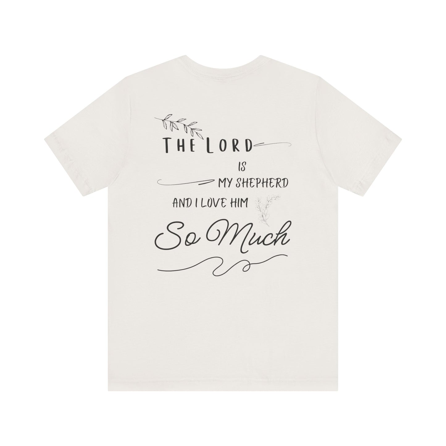 Jersey Tee - "The Lord is My Shepherd"