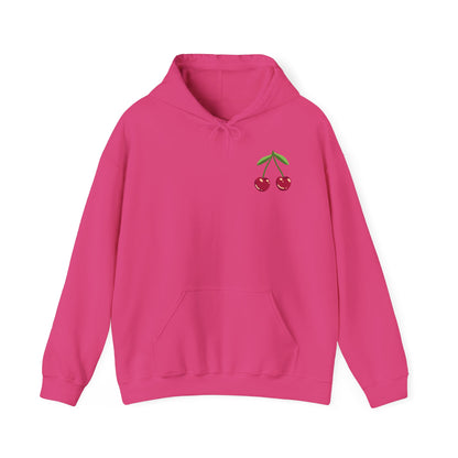 Cherry Design Heavy Blend Hooded Sweatshirt - 'You Go Girl!'