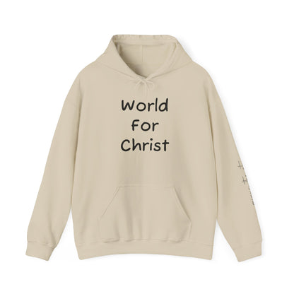 Heavy Blend™ Hoodie - World for Christ - Spread the Gospel Sweatshirt