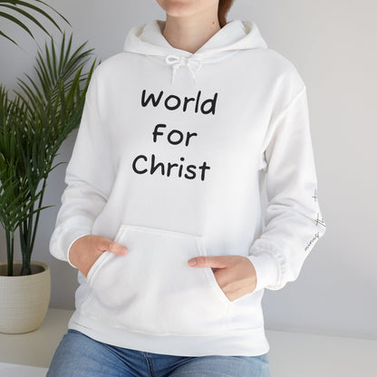 Heavy Blend™ Hoodie - World for Christ - Spread the Gospel Sweatshirt