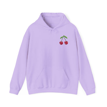 Cherry Design Heavy Blend Hooded Sweatshirt - 'You Go Girl!'