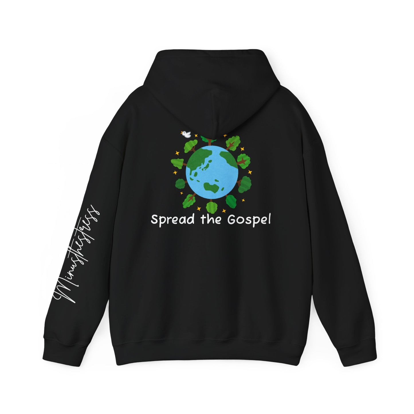 Heavy Blend™ Hoodie - World for Christ - Spread the Gospel Sweatshirt