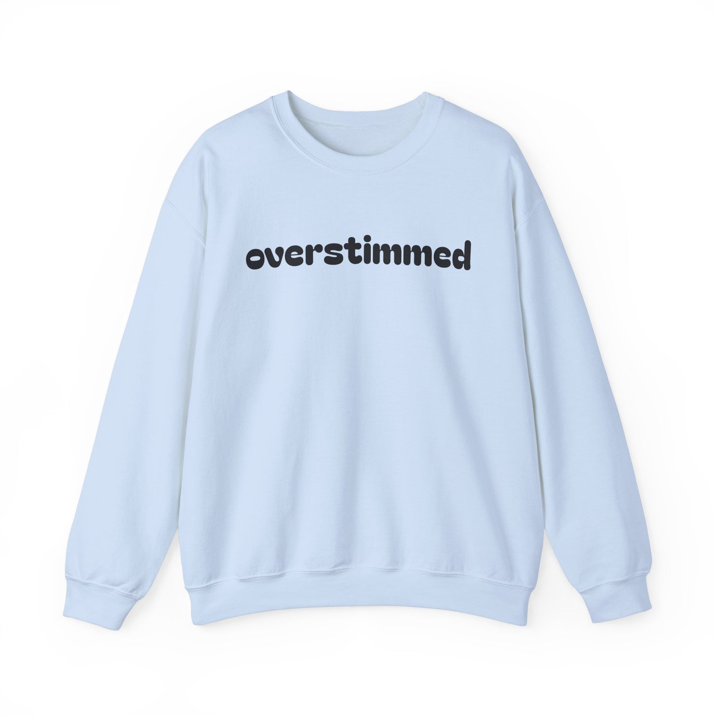 Overstimmed Crewneck Sweatshirt - Cozy Comfort for Everyday Wear