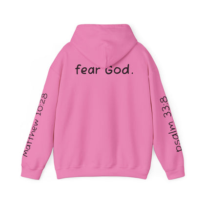 Faith-Inspired Unisex Hooded Sweatshirt with Scripture Quotes