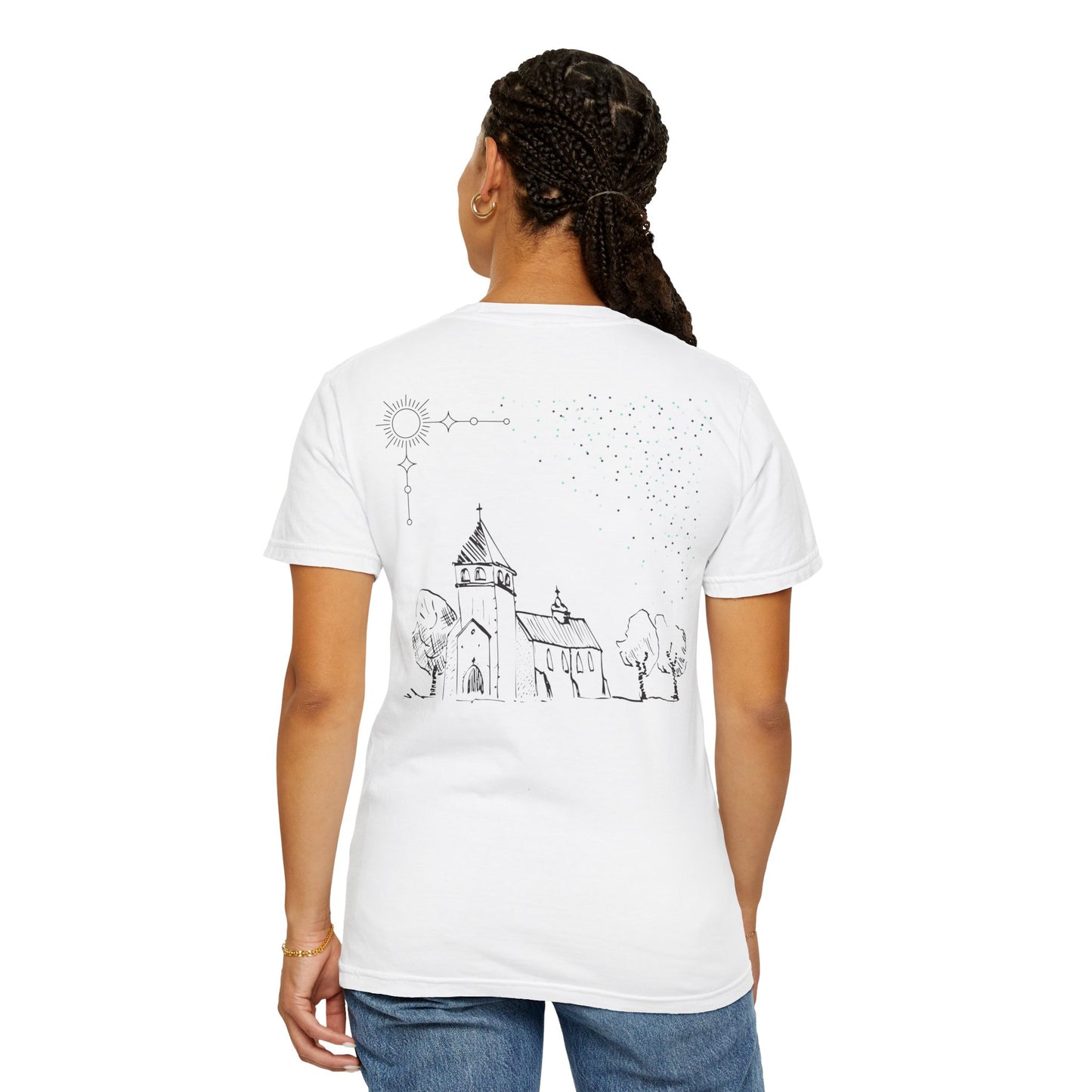 Vintage Church Design T-Shirt