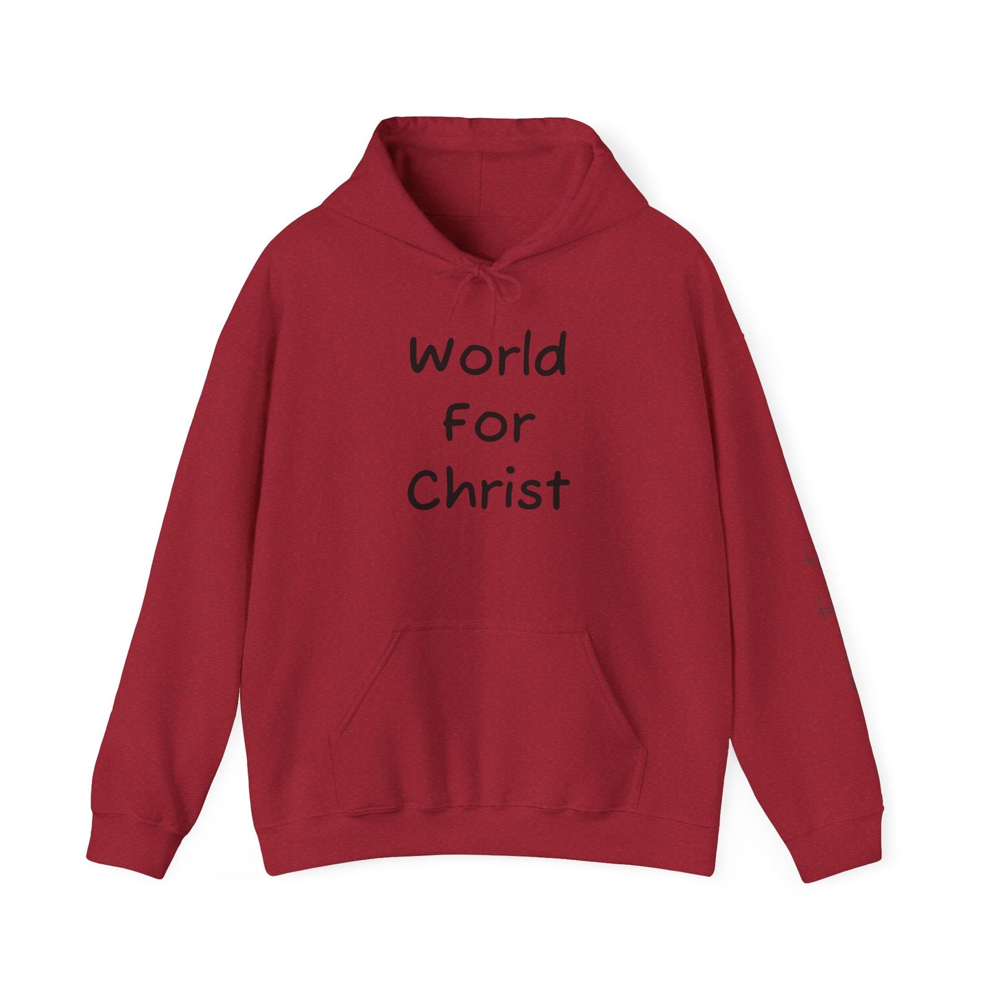 Heavy Blend™ Hoodie - World for Christ - Spread the Gospel Sweatshirt