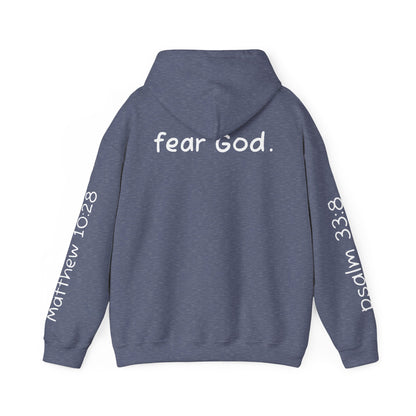 Faith-Inspired Unisex Hooded Sweatshirt with Scripture Quotes