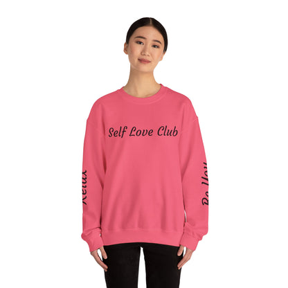 Crewneck Sweatshirt - "Self Love Club"