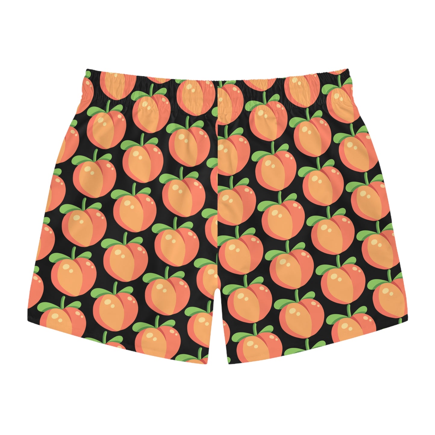 Men's Orange Fruit Swim Trunks - Fun Beachwear for Summer Vibes