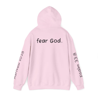 Faith-Inspired Unisex Hooded Sweatshirt with Scripture Quotes