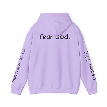 Faith-Inspired Unisex Hooded Sweatshirt with Scripture Quotes