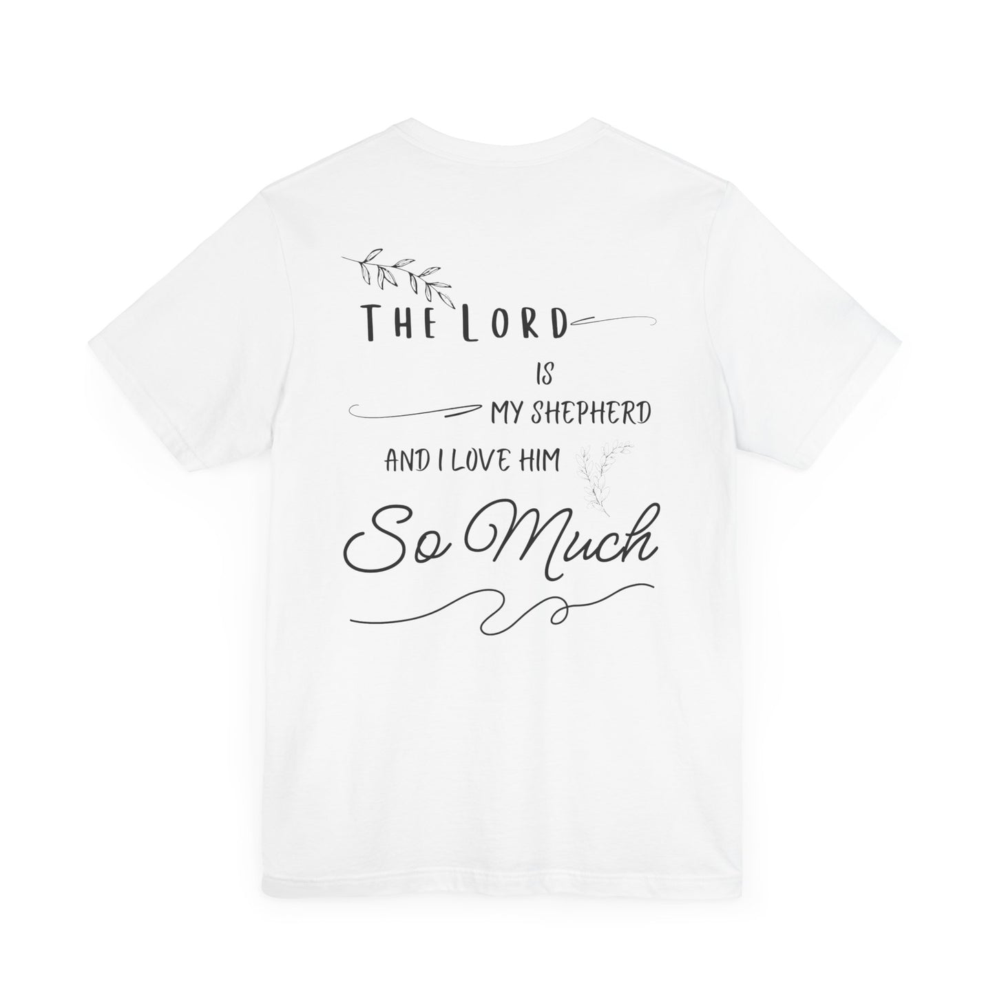 Jersey Tee - "The Lord is My Shepherd"