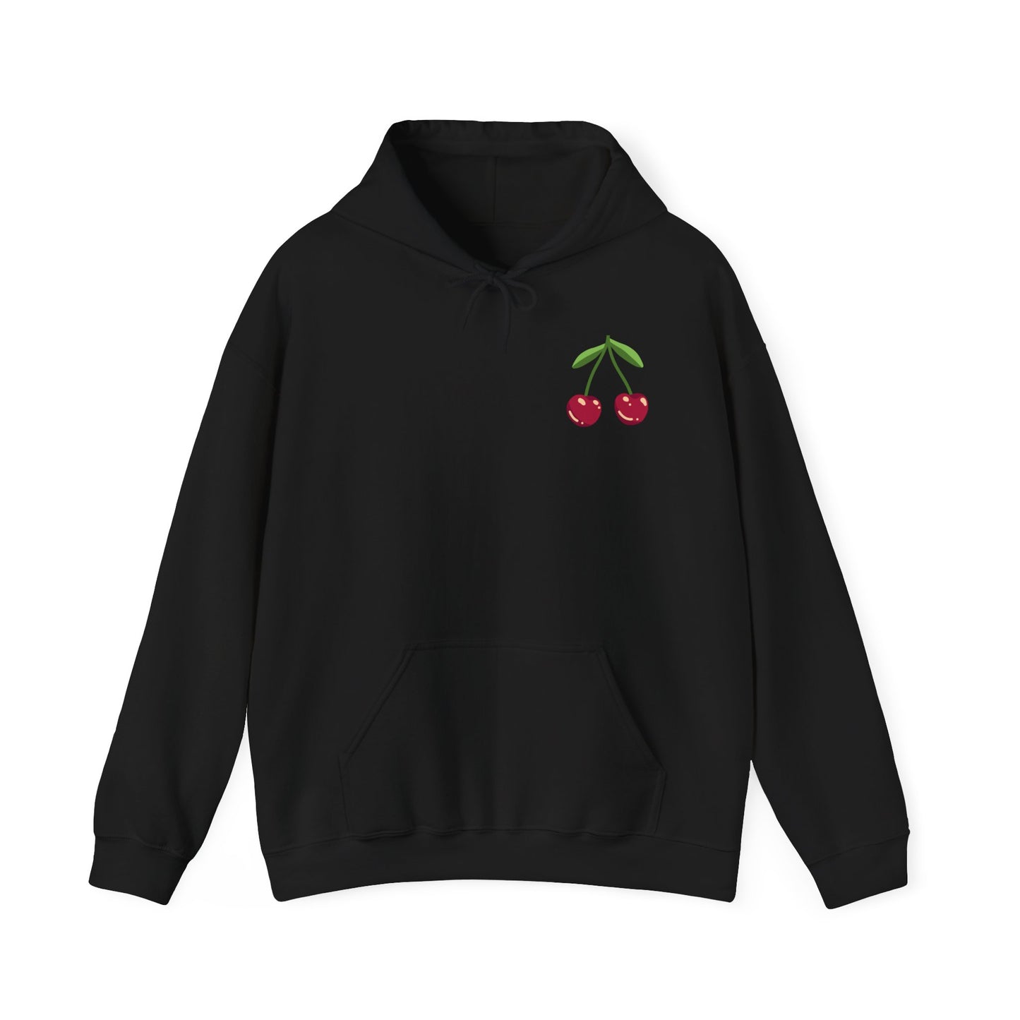 Cherry Design Heavy Blend Hooded Sweatshirt - 'You Go Girl!'