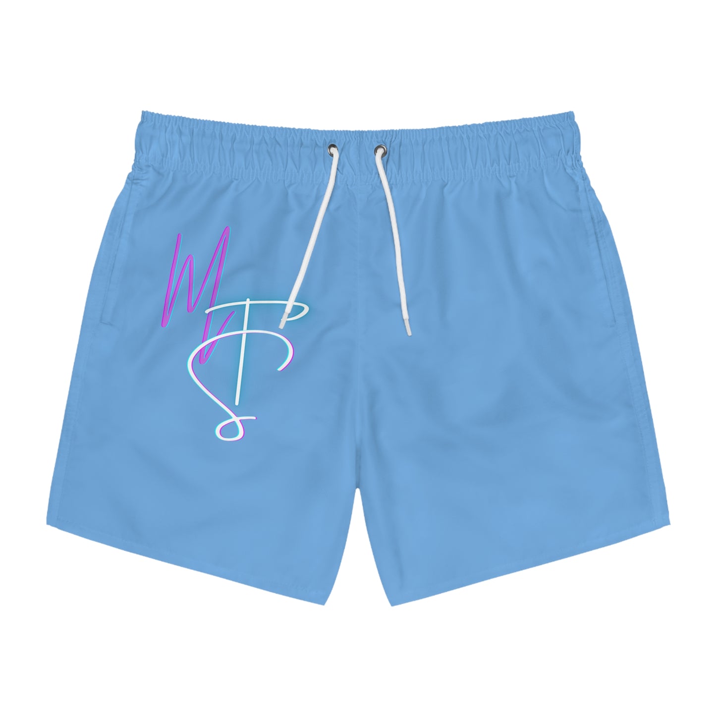 Breathe Swim Trunks - Stylish Beachwear with Palm Design for Summer Fun