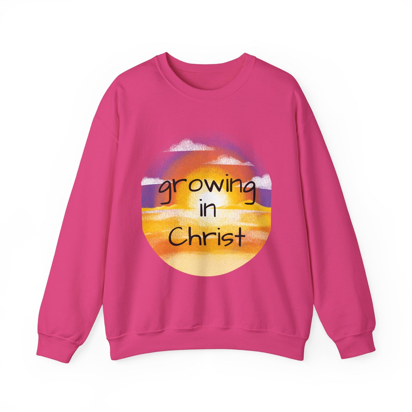 Growing in Christ Heavy Blend™ Crewneck Sweatshirt