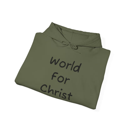 Heavy Blend™ Hoodie - World for Christ - Spread the Gospel Sweatshirt