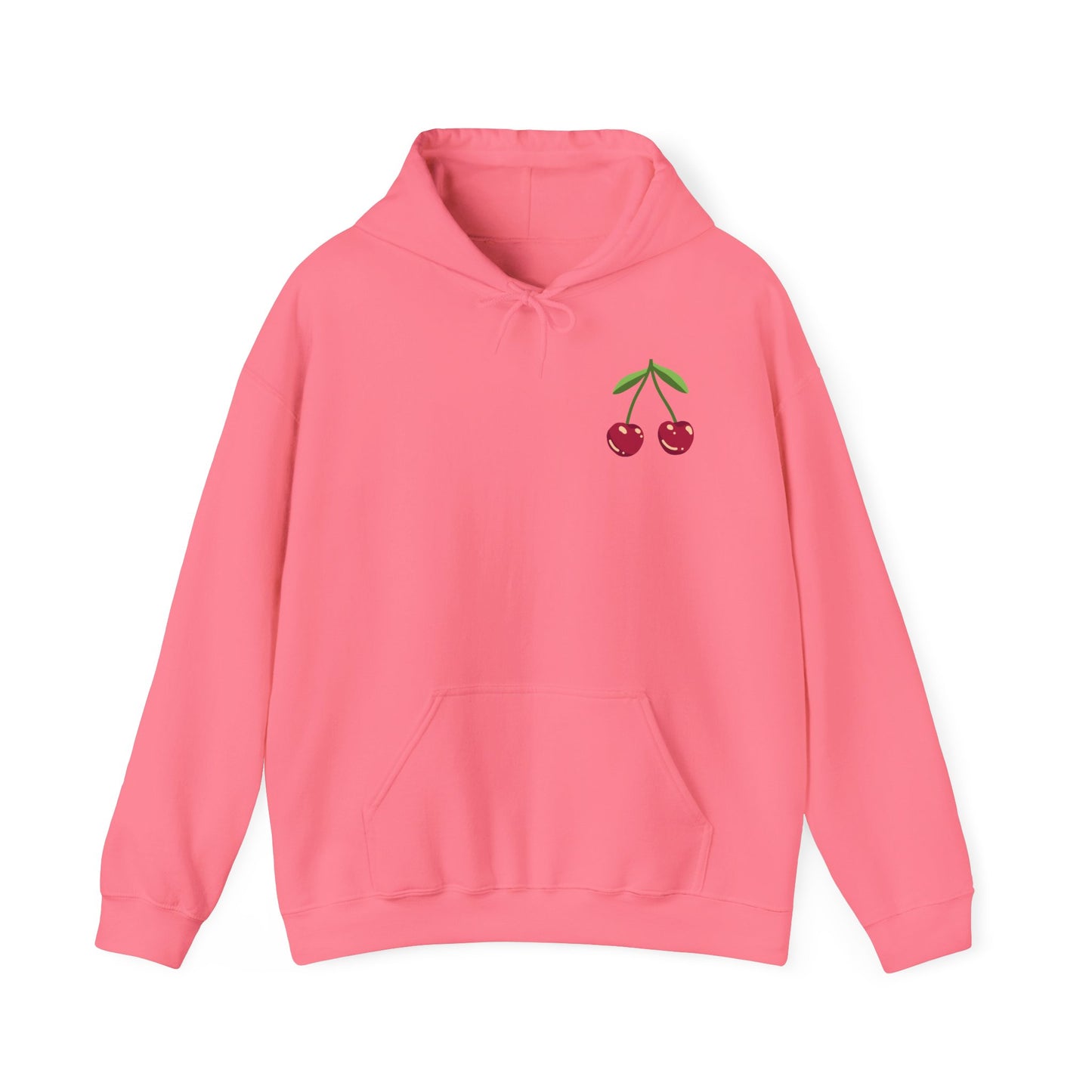 Cherry Design Heavy Blend Hooded Sweatshirt - 'You Go Girl!'