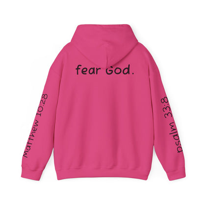 Faith-Inspired Unisex Hooded Sweatshirt with Scripture Quotes