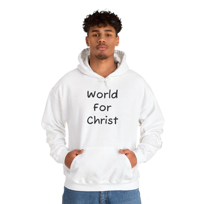 Heavy Blend™ Hoodie - World for Christ - Spread the Gospel Sweatshirt