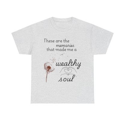 'Wealthy Soul' Inspirational Dandelion T-Shirt