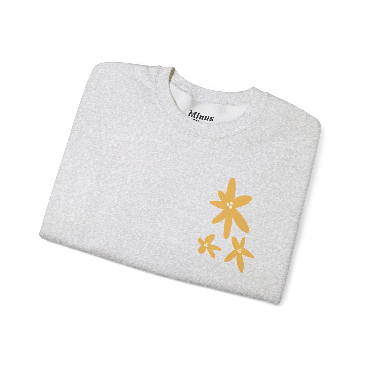 Peace Love & Plants Unisex Crewneck Sweatshirt - Cozy Floral Design