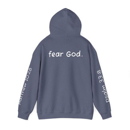 Faith-Inspired Unisex Hooded Sweatshirt with Scripture Quotes