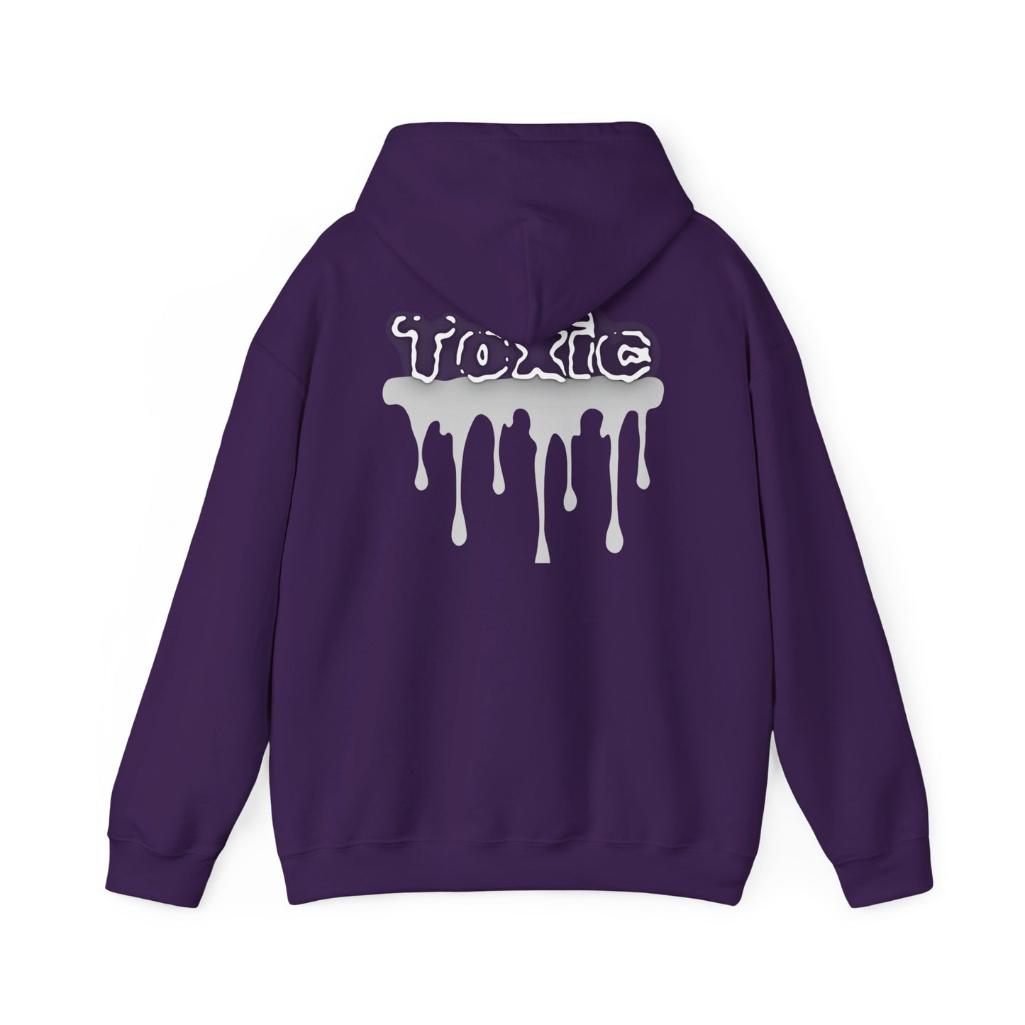 Unisex Heavy Blend™ Hooded Sweatshirt - "Toxic" Drip Design - Trendy and Comfortable