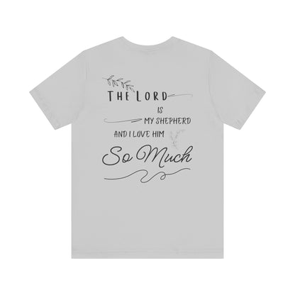 Jersey Tee - "The Lord is My Shepherd"