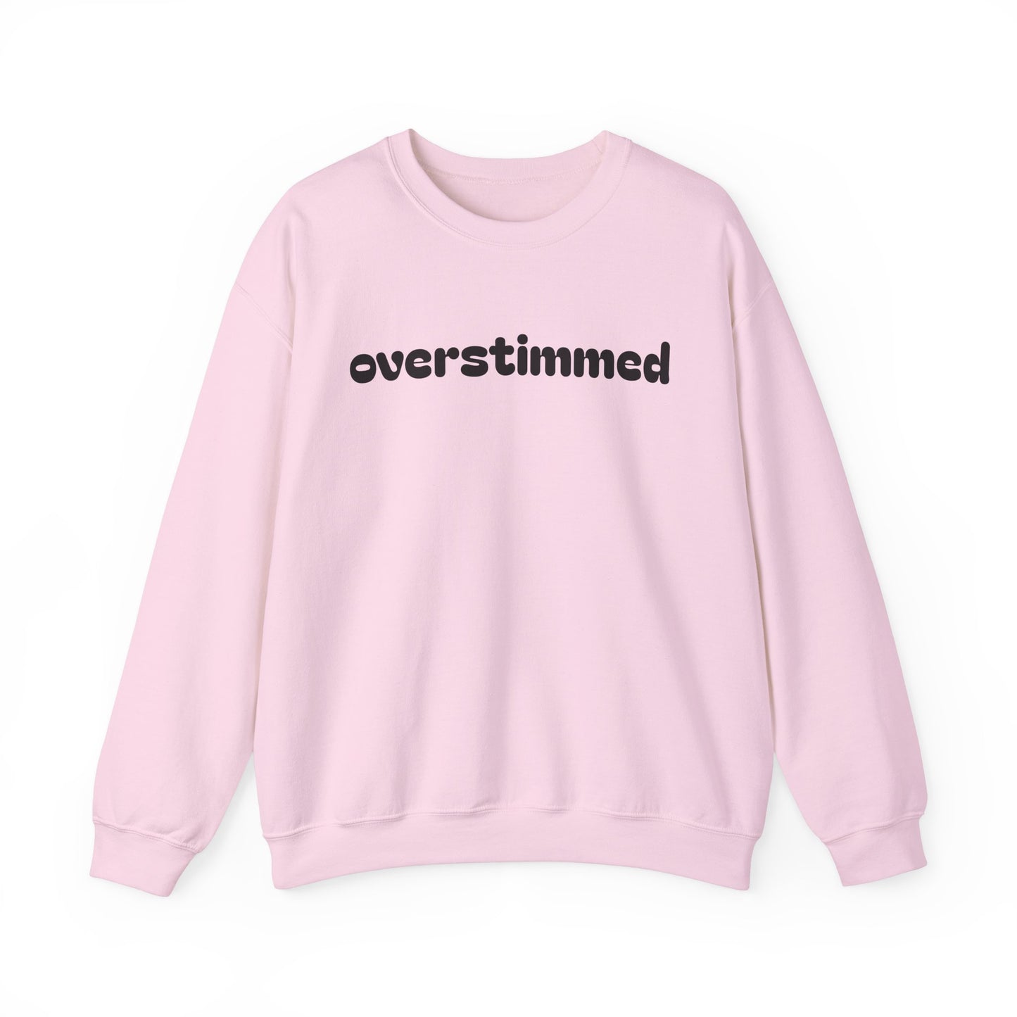 Overstimmed Crewneck Sweatshirt - Cozy Comfort for Everyday Wear