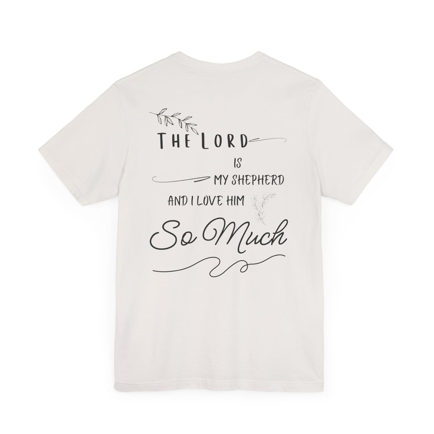 Jersey Tee - "The Lord is My Shepherd"