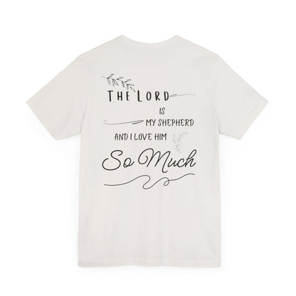 Jersey Tee - "The Lord is My Shepherd"