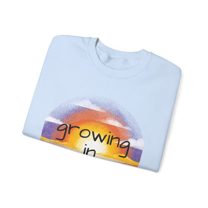 Growing in Christ Heavy Blend™ Crewneck Sweatshirt