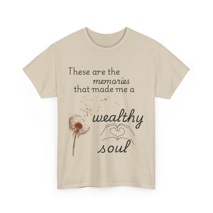 'Wealthy Soul' Inspirational Dandelion T-Shirt