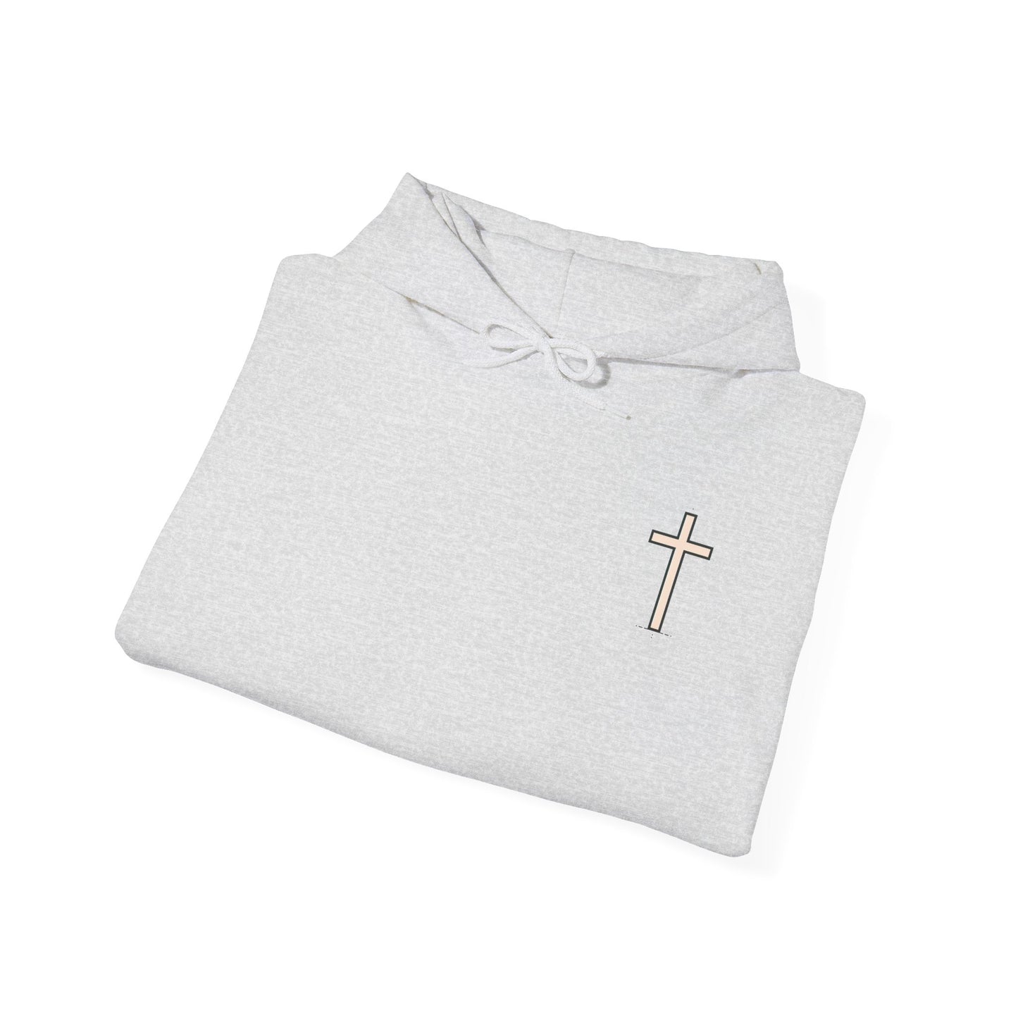 Faith-Inspired Unisex Hooded Sweatshirt with Scripture Quotes