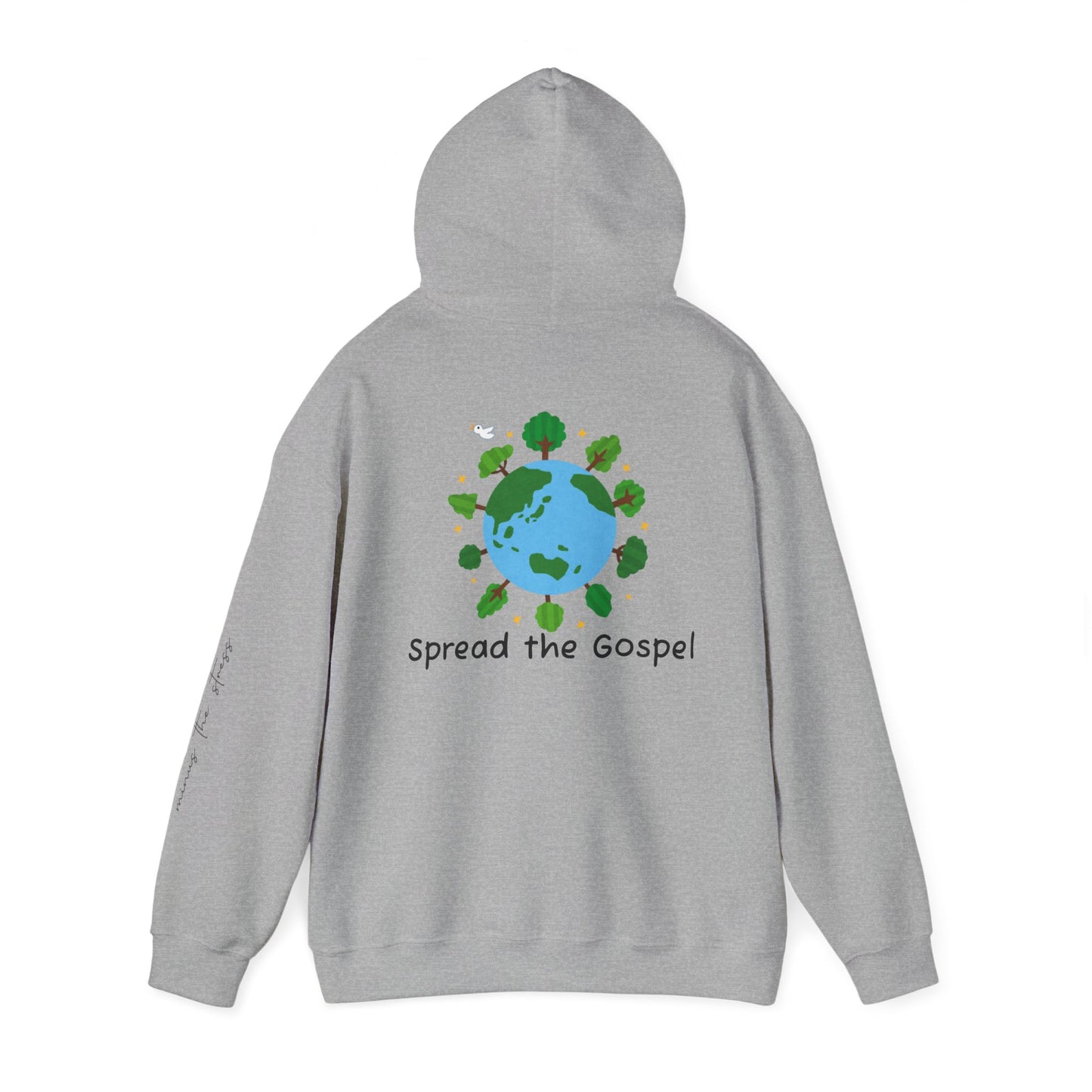 Heavy Blend™ Hoodie - World for Christ - Spread the Gospel Sweatshirt