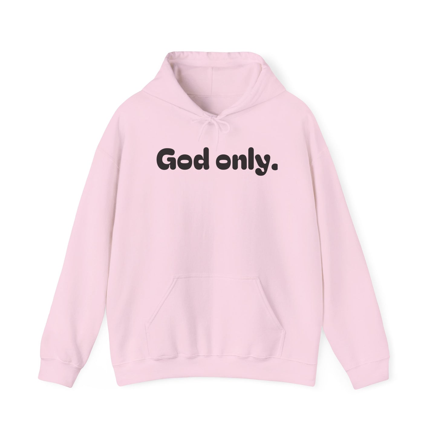 Unisex Heavy Blend™ Hooded Sweatshirt - 'God Only' Inspirational Hoodie