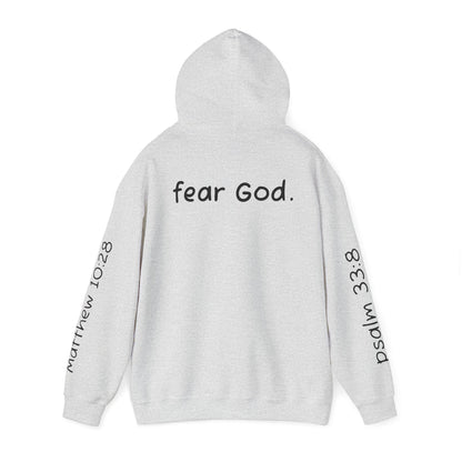 Faith-Inspired Unisex Hooded Sweatshirt with Scripture Quotes