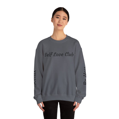 Crewneck Sweatshirt - "Self Love Club"